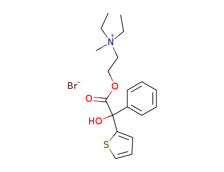 Ethanaminium,N,N-diethyl-2-[[2-hydroxy-2-phenyl-2-(2-thienyl)acetyl]oxy]-N-methyl-, bromide(1:1)