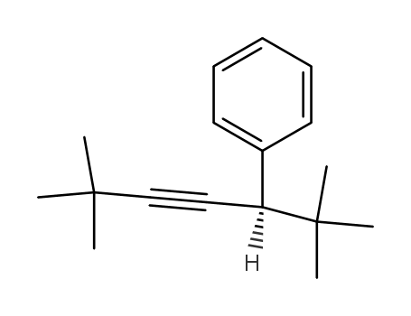 Benzene, [1-(1,1-dimethylethyl)-4,4-dimethyl-2-pentynyl]-, (S)-