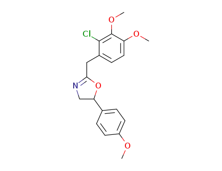 2-<(2-chloro-3,4-dimethoxyphenyl)methyl>-5-(4-methoxyphenyl)-2-oxazoline