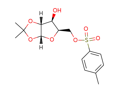Molecular Structure of 20513-95-5 (1,2-O-Isopropylidene-5-O-p-toluenesulfonyl-a-D-xylofuranose)
