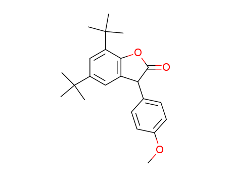 5,7-bis(1,1-dimethylethyl)-3-(4-methoxyphenyl)-(3H)-benzofuran-2-one