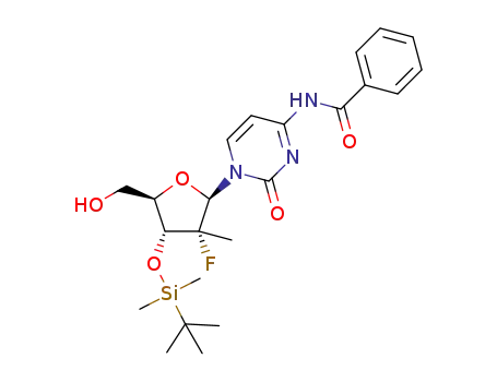 C<sub>23</sub>H<sub>32</sub>FN<sub>3</sub>O<sub>5</sub>Si