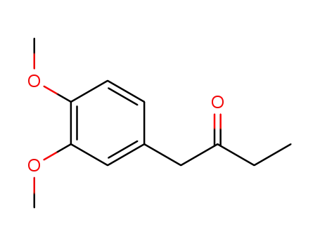 Molecular Structure of 884-06-0 (1-(3,4-DiMethoxyphenyl)-2-butanone)