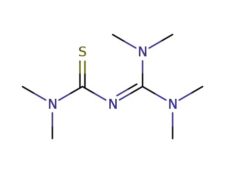 Molecular Structure of 34619-07-3 ([bis(dimethylamino)methylene]dimethylthiourea)