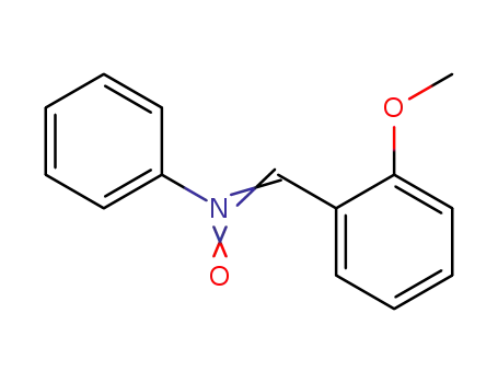 Molecular Structure of 30924-55-1 (1-(2-methoxyphenyl)-N-phenylmethanimine oxide)