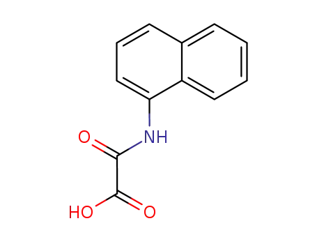 Molecular Structure of 21660-76-4 (Acetic acid, (1-naphthalenylamino)oxo-)