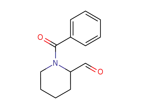 N-benzoyl-2-piperidinecarboxaldehyde