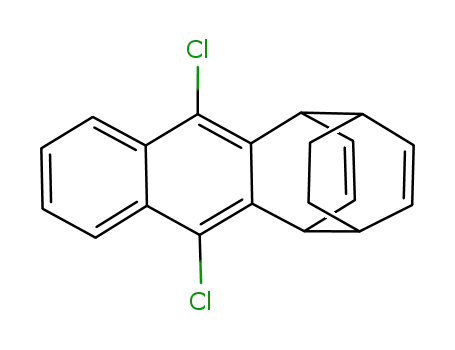 1,4,11,12,15,16-hexahydro-9,10-dichloro-1,4<1',4'>-benzenoanthracene