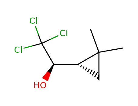 Molecular Structure of 220263-87-6 ((R)-2,2,2-Trichloro-1-((S)-2,2-dimethyl-cyclopropyl)-ethanol)