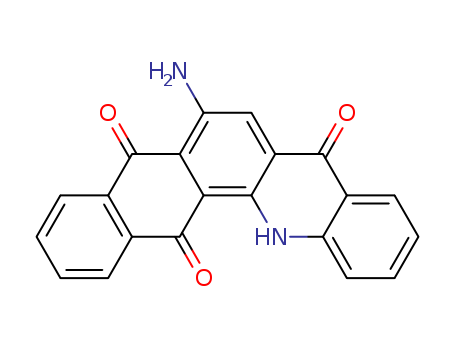 Naphth(2,3-c)acridine-5,8,14(13H)-trione, 6-amino-