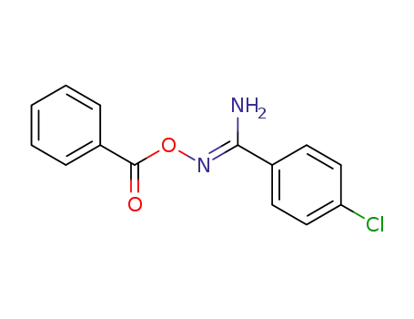 Benzenecarboximidamide, N-(benzoyloxy)-4-chloro-