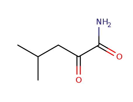 4-methyl-2-oxo-valeric acid amide