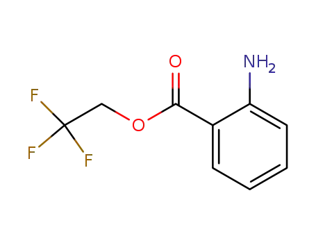 Molecular Structure of 653-96-3 (anthranilic acid-(2,2,2-trifluoro-ethyl ester))