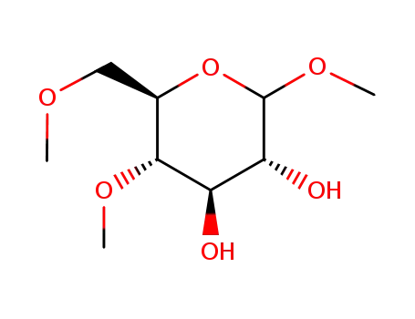 Molecular Structure of 82262-93-9 (methyl 4,6-di-O-methyl α,β-D-glucopyranoside)