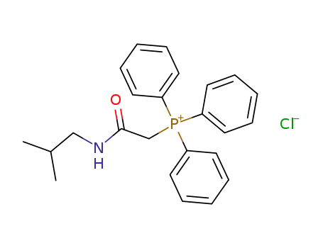 Molecular Structure of 18498-20-9 (2-N-iso-butyl-2-oxoethyl phosphonium chloride)