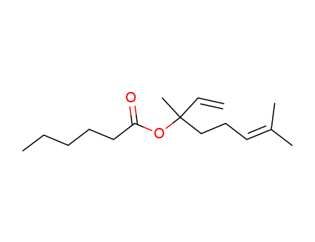 Hexanoic acid,1-ethenyl-1,5-dimethyl-4-hexen-1-yl ester