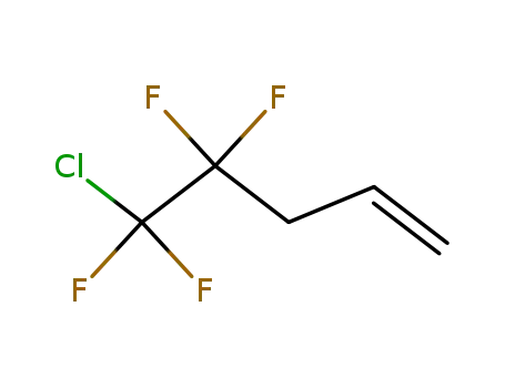 Molecular Structure of 103780-92-3 (5-chloro-4,4,5,5-tetrafluoro-1-pentene)
