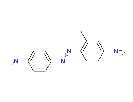 Molecular Structure of 43151-99-1 ((E)-4-((4-aminophenyl)diazenyl)-3-methylbenzenamine)