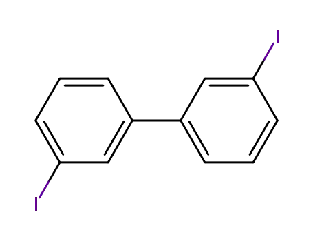 Molecular Structure of 31037-00-0 (m,m'-Diiodobiphenyl)