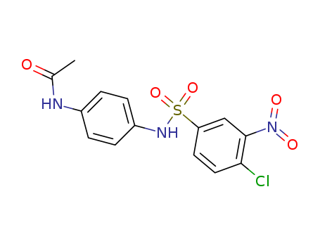 Acetamide, N-[4-[[(4-chloro-3-nitrophenyl)sulfonyl]amino]phenyl]-