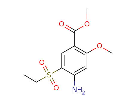 2-methoxy-4-amino-5-ethylsulphonyl benzoic acid methyl ester