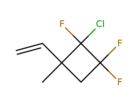 1,1,2-트리플루오로-2-클로로-3-메틸-3-비닐시클로부탄