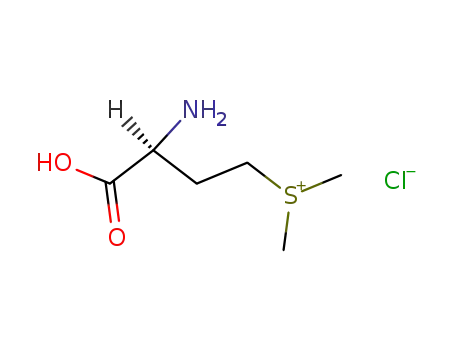 Molecular Structure of 1115-84-0 (DL-METHIONINE METHYLSULFONIUM CHLORIDE)