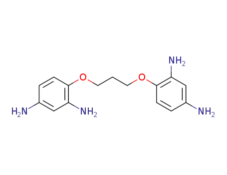 Molecular Structure of 81892-72-0 (1,3-Bis(2,4-diaminophenoxy)propane)