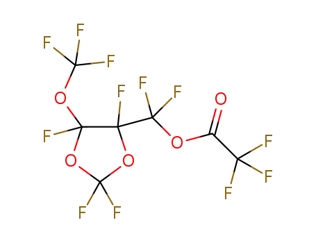 Molecular Structure of 1204061-80-2 (C<sub>7</sub>F<sub>12</sub>O<sub>5</sub>)