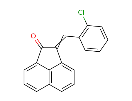 Molecular Structure of 122733-68-0 (O-chlorobenzylidineacenaphthenone)