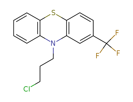 10-(3-Chloropropyl)-2-(trifluoromethyl)-10H-phenothiazine cas  1675-46-3