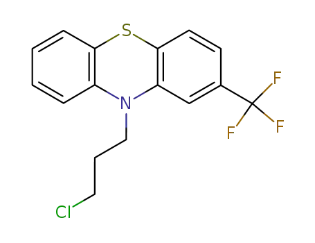 Molecular Structure of 1675-46-3 (10-(3-Chloropropyl)-2-(trifluoromethyl)-10H-phenothiazine)