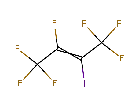 Molecular Structure of 403855-51-6 (2-Butene, 1,1,1,2,4,4,4-heptafluoro-3-iodo-)
