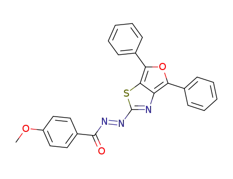 (E)-((4,6-diphenylfuro[3,4-d]thiazol-2-yl)diazenyl)(4-methoxyphenyl)methanone