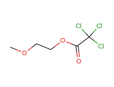 Acetic acid,2,2,2-trichloro-, 2-methoxyethyl ester cas  35449-34-4