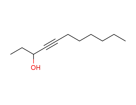 Molecular Structure of 91295-77-1 (undec-4-yn-3-ol)
