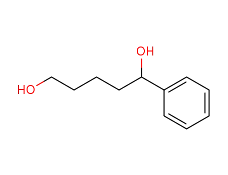 Molecular Structure of 1011-61-6 (1-phenylpentane-1,5-diol)