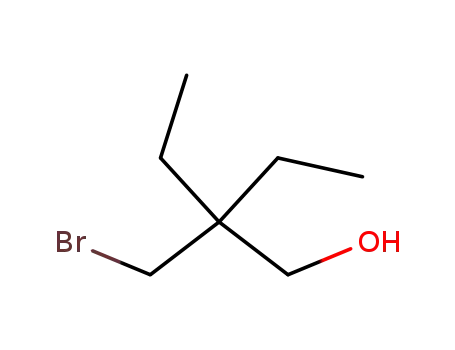 Molecular Structure of 40894-02-8 (2-bromomethyl-2-ethyl-butan-1-ol)