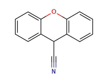 Xanthene-9-carbonitrile
