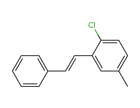 2-chloro-5-methyl-<i>trans</i>-stilbene