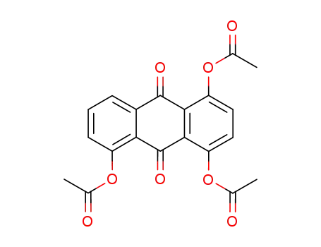 9,10-Dioxo-9,10-dihydroanthracene-1,4,5-triyl triacetate
