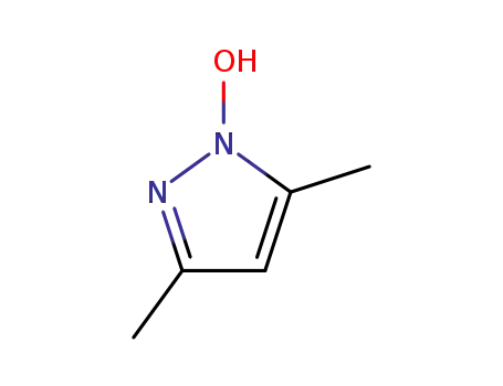 Molecular Structure of 71989-59-8 (1H-Pyrazole, 1-hydroxy-3,5-dimethyl-)