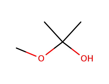 Molecular Structure of 72360-66-8 (2-Propanol, 2-methoxy-)