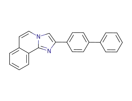 Molecular Structure of 75318-68-2 (Imidazo[2,1-a]isoquinoline, 2-[1,1'-biphenyl]-4-yl-)