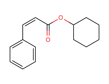 2-Propenoic acid, 3-phenyl-, cyclohexyl ester, (Z)-