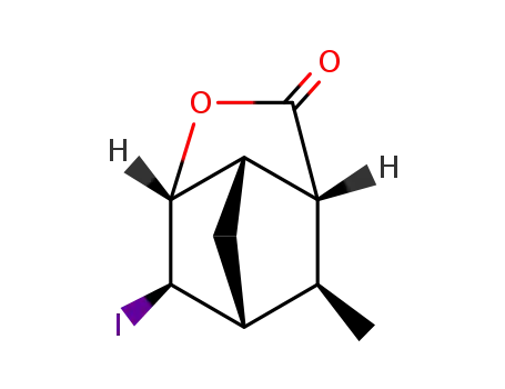 6-iodo-7-methylhexahydro-2H-3,5-methanocyclopenta[b]furan-2-one