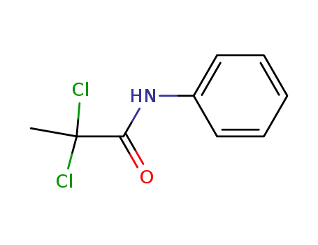 Molecular Structure of 56511-21-8 (2,2-dichloro-propionic acid anilide)