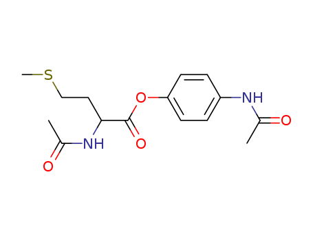 Methionine, N-acetyl-,4-(acetylamino)phenyl ester