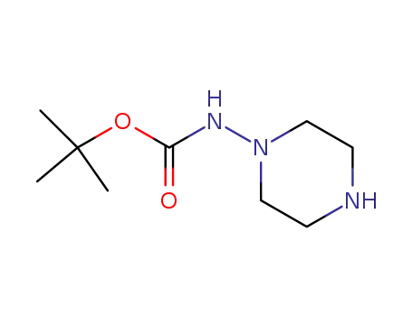 Molecular Structure of 147081-80-9 (tert-butyl piperazin-1-ylcarbamate)