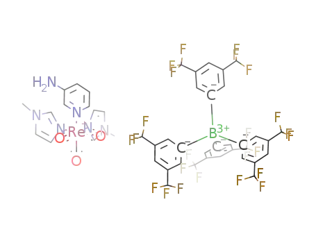 [Re(CO)3(N-methylimidazole)2(3-aminopyridine)]B(3,5-bis(trifluoromethyl)phenyl)4